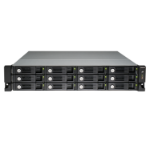 QNAP TVS-1271U-RP NAS Rack (2U) Ethernet LAN Black, Grey i5-4590S