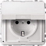 Merten MEG2310-7219 socket-outlet CEE 7/3 White