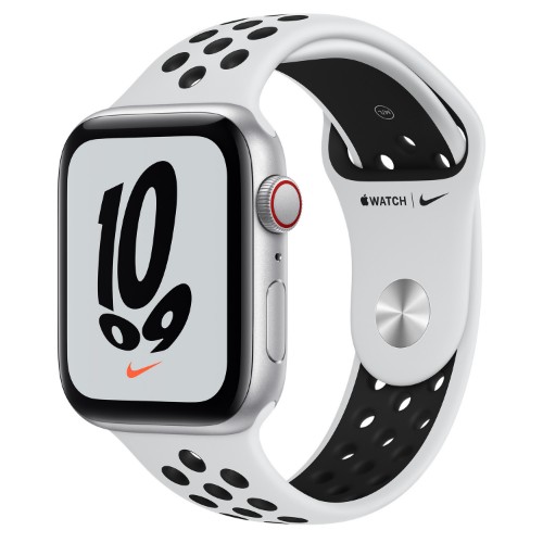 Apple Watch SE Nike OLED 44 mm 4G Silver GPS (satellite)