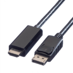 VALUE DisplayPort Cable, DP - UHDTV, M/M, 5 m