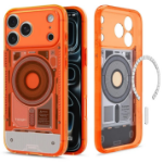 Spigen iPhone 2026/17 Pro Max Ultra Hybrid MagFit C-One Tangerine mobiele telefoon behuizingen 17,5 cm (6.9") Hoes