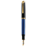 Pelikan Souverän 400 fountain pen Built-in filling system Black, Blue, Gold 1 pc(s)