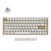 Keychron K2H-Q1-UK keyboard Gaming USB + RF Wireless + Bluetooth QWERTY UK English White