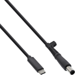 InLine USB-C to HP Notebook (round/large) charging cable, 2m