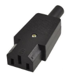 Microconnect C13PLUG power plug adapter C13 Black
