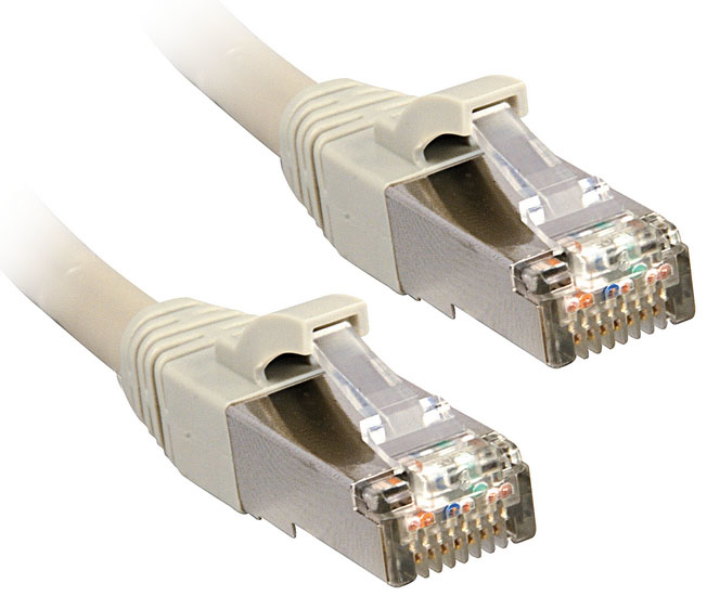 Lindy 10m Cat6 F/UTP networking cable Grey F/UTP (FTP)