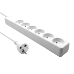 ProXtend Danish Power Strip 6-way 1M