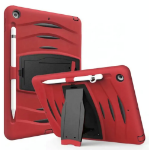JLC Apple iPad 10.2 (9th, 8th and 7th Gen) 2021, 2020 & 2019 Turtle Case with Screen - Red