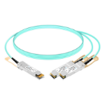 Axiom 470-BCLB-AX InfiniBand/fibre optic cable 118.1" (3 m) QSFP-DD 2x QSFP56 AOC Aqua color