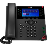 Poly OBi VVX 450 12-Line IP Phone and PoE-enabled with Power Supply