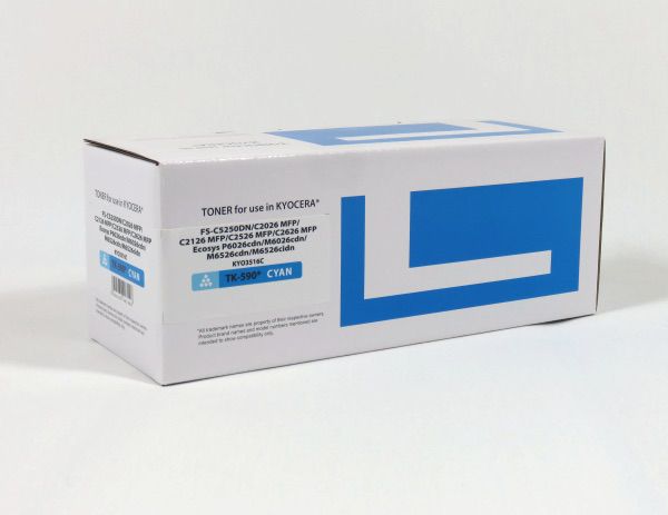 Image of DATA DIRECT Kyocera FSC2016 2026 2126 Toner Cyan Compatible TK590C