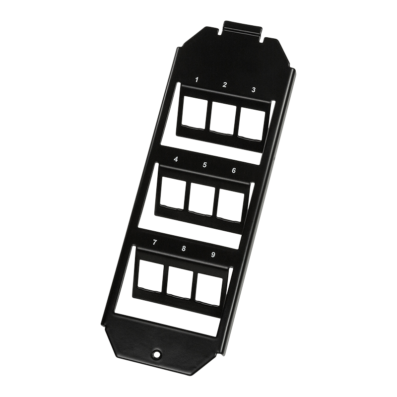 Image of LogiLink NK4061 wall plate/switch cover Black
