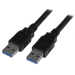 StarTech.com USB3SAA6BK USB cable USB 3.2 Gen 1 (3.1 Gen 1) 70.9" (1.8 m) USB A Black