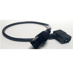 Cisco CAB-HVAC-C14-2M= power cable Black C14 coupler Saf-D-Grid