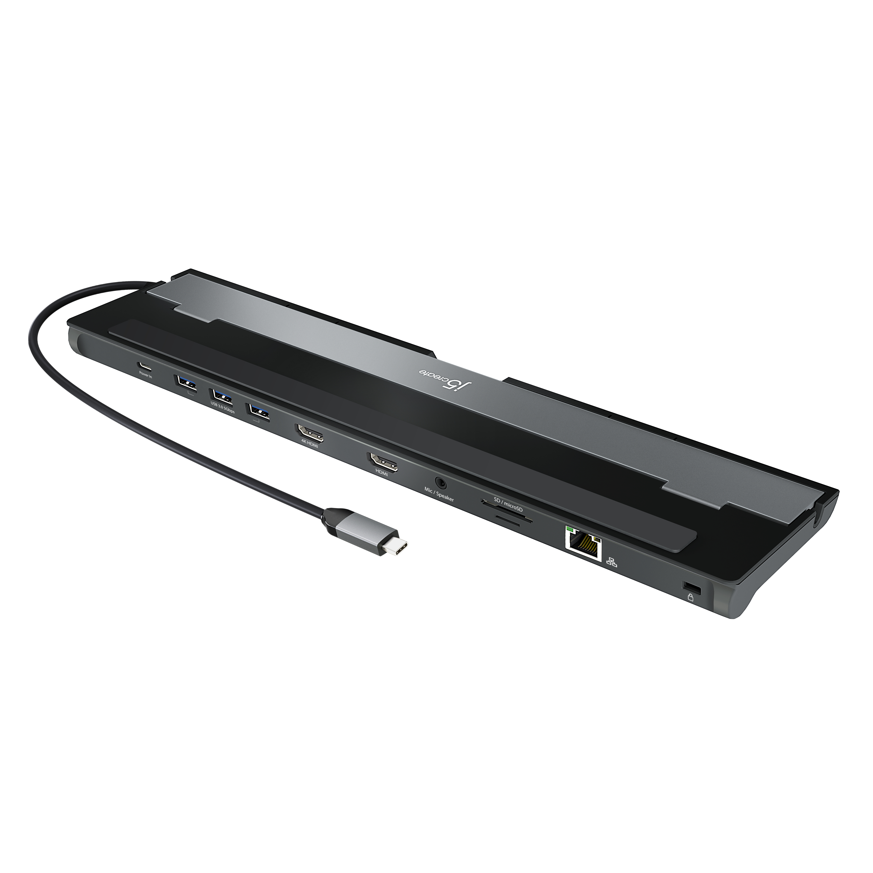 Image of j5create JCD542-N USB-C® Dual HDMI Docking Station, includes...