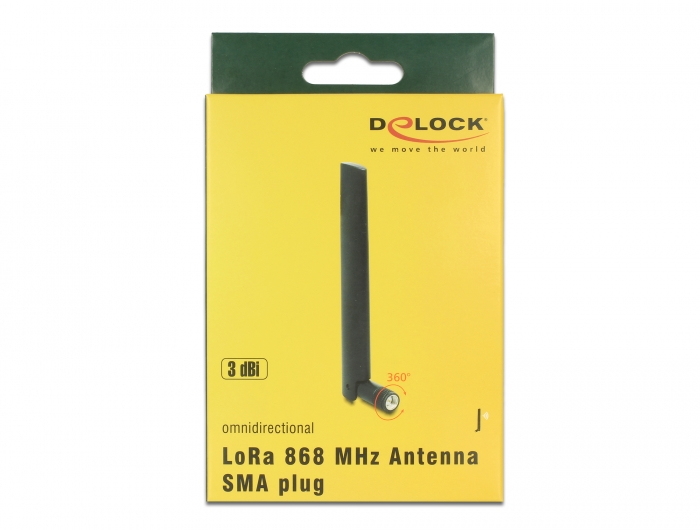89769 DELOCK LoRa 868 MHz - Antenne - 13.5 m - Dipol