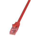 LogiLink Patch Cable Cat.6 U/UTP BC red, 2,00m PrimeLine