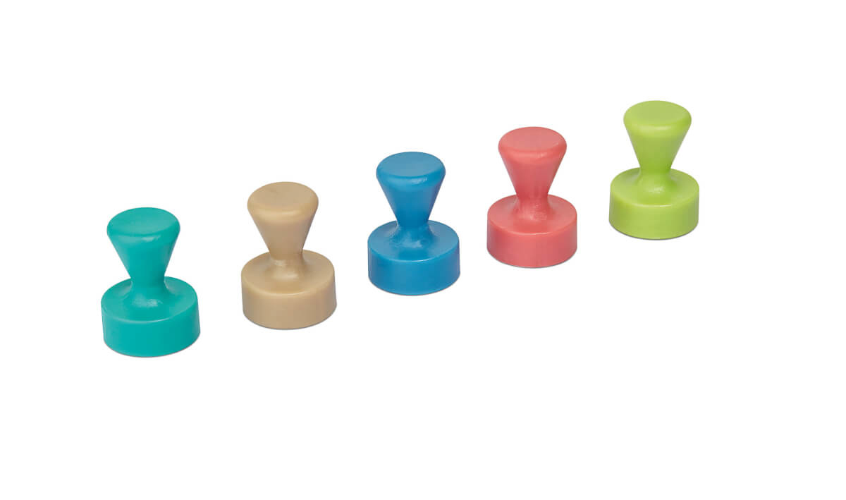 EU Product - Neodym-Kegelmagnete 12mm 10 St�ck div. Farben thumbnail