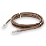 AddOn Networks ADD-10FCAT6A-BN networking cable Brown 120.1" (3.05 m) Cat6a U/UTP (UTP)