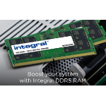 Integral 64GB (2x32GB) LAPTOP RAM MODULE KIT DDR5 4800MT/s PC5-38400 UNBUFFERED NON-ECC SODIMM 1.1V 2GX8 CL40
