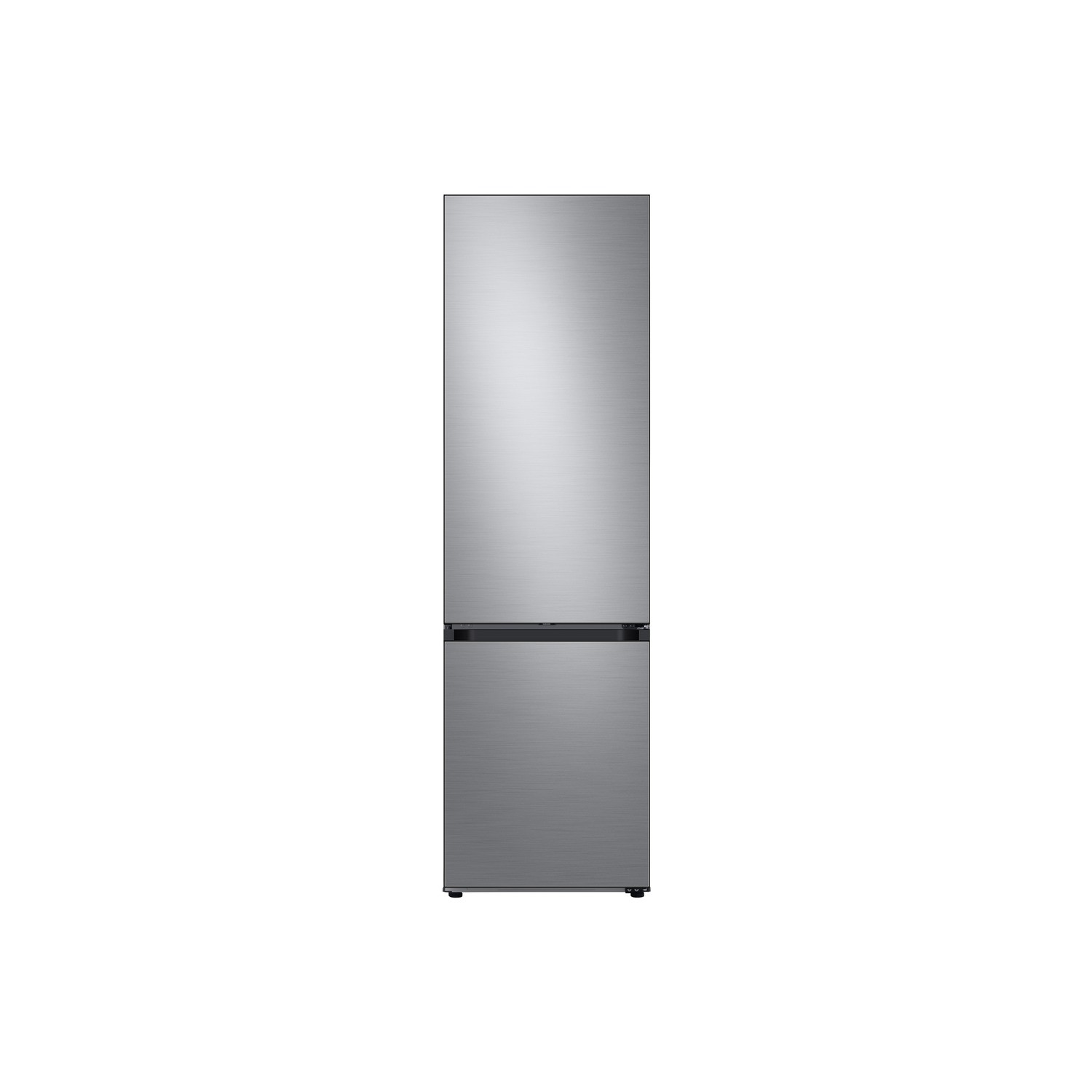 Photos - Fridge Samsung Bespoke 273 Litre 70/30 Freestanding  Freezer - Silver RB38C 