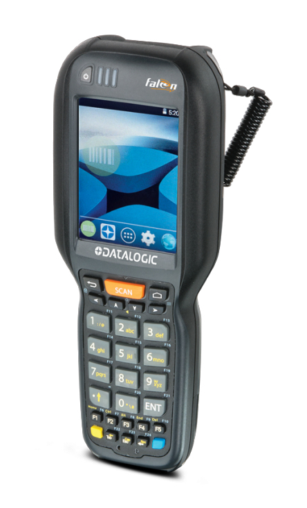 Datalogic Falcon X4 RFID-handdatorer 8,89 cm (3.5") 240 x 320 pixlar Pekskärm 602 g Svart