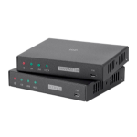 Monoprice 21669 AV extender AV transmitter & receiver Black