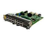 HPE Aruba Networking CX 5420 20p 10M/100M/1G Class4 PoE 2p SFP28 1G/10G/25G Module