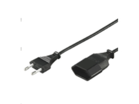 Microconnect PE030850 power extension 5 m 1 AC outlet(s) Black