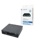LogiLink CR0012 card reader Internal Black USB 2.0