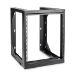 Rocstor Y10E028-B1 rack cabinet 12U Wall mounted rack Black