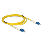 DeLOCK 3m LC-LC InfiniBand/fibre optic cable Yellow
