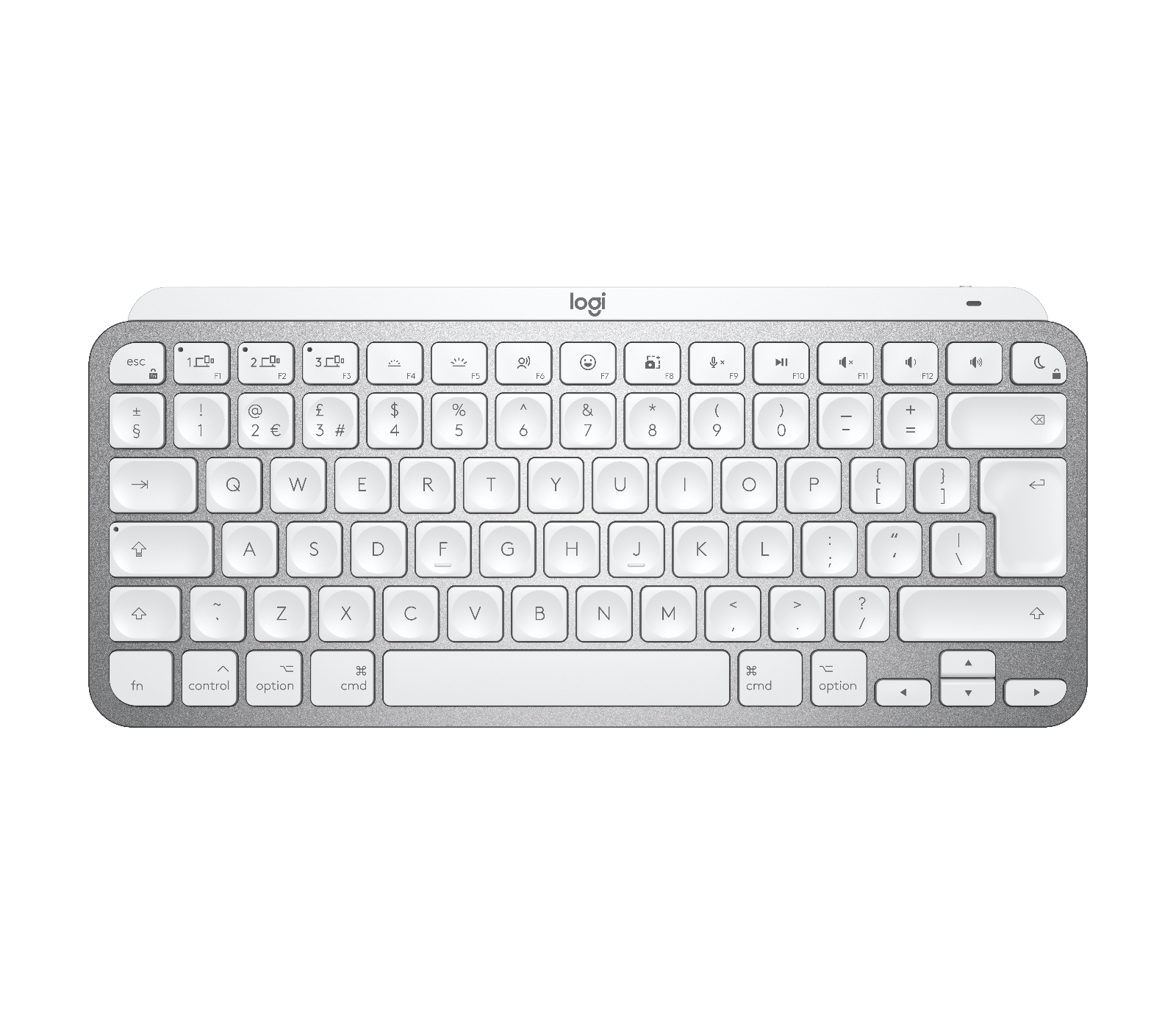 Image of Logitech MX Keys Mini For Mac Minimalist Wireless Illuminated Keyboard