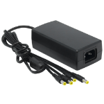 Provision-ISR PR-12V5A-4 adaptador e inversor de corriente Interior Negro