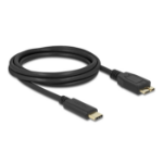 DeLOCK 81160 USB-kabel USB 3.2 Gen 1 (3.1 Gen 1) 2 m USB C Micro-USB B Zwart