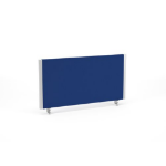 Dynamic Impulse Straight Screen W800 x D25 x H400mm Blue With Silver Frame - I000265 DD
