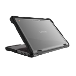 Gumdrop Cases 01L017 laptop case 12.2" Cover Black, Transparent