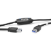 Plugable Technologies USB3-TRAN USB cable USB 3.2 Gen 1 (3.1 Gen 1) 78.7" (2 m) USB A Black