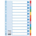 Esselte Multi-coloured Cardboard Dividers Cartone