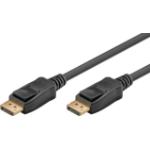 Goobay 58534 DisplayPort cable 2 m Black