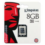 Kingston Technology 8GB microSDHC 8GB MicroSDHC memory card