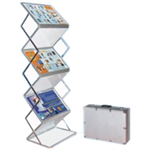 Deflecto 6 SHELF FOLDING FLOOR STAND