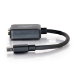 C2G 8in Mini DisplayPortTM Male to VGA Female Active Adapter Converter - Black