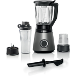 Bosch Serie 4 MMB6177S blender 1.5 L Tabletop blender 1200 W Black, Silver
