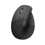 Logitech Lift for Business mouse Left-hand RF Wireless + Bluetooth Optical 4000 DPI