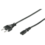 Microconnect PE030710 power cable Black 1 m Power plug type C C7 coupler