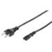 Microconnect PE030718 power cable Black 1.8 m CEE7/16 C7 coupler