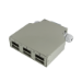 LogiLink Fiber Optic DIN rail splice box for LC or SC couplers