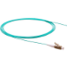 FDL 1M SIMPLEX LC PIGTAIL LEAD - 50125//900um - OM3 AQUA BLUE