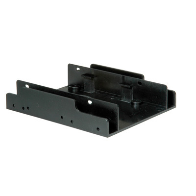 Image of ROLINE HDD Mounting Adapter Type 3.5 for 2x Type 2.5 HDDs black